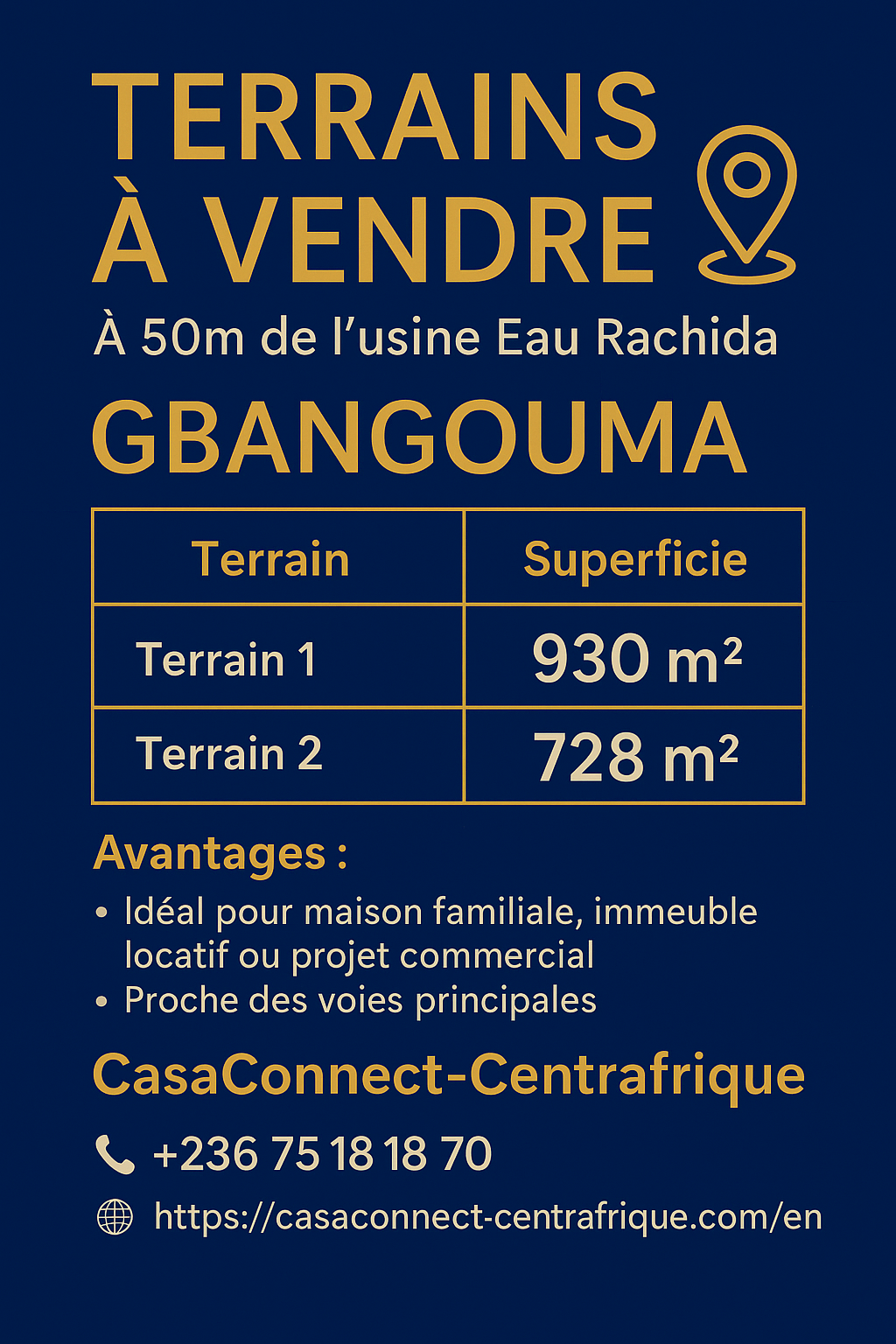 Maisons à Vendre à Gbangouma